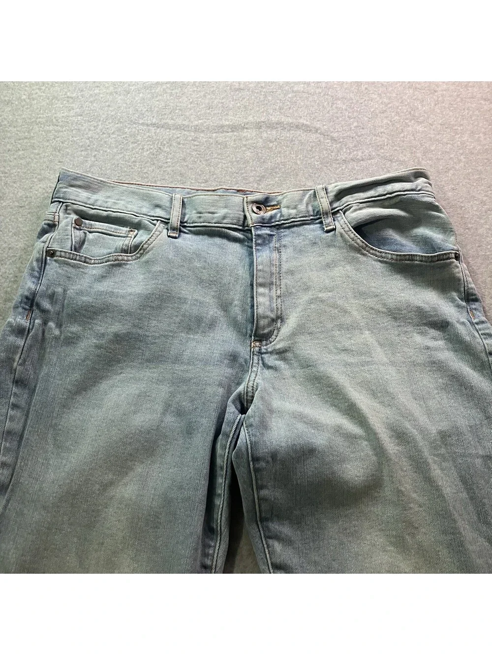 Eddie Bauer Jeans, Women's Size 10, Denim, Light Wash, Straight, Specially Dyed